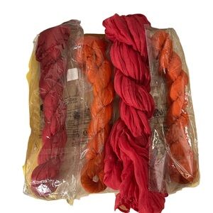 Hot Pink and Orange Table Runners